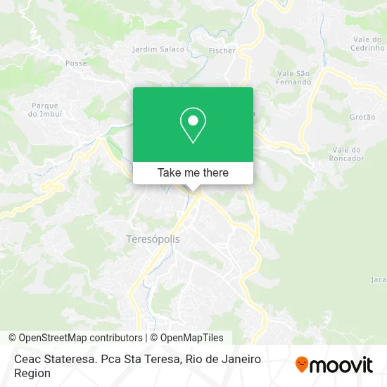 Ceac Stateresa. Pca Sta Teresa map