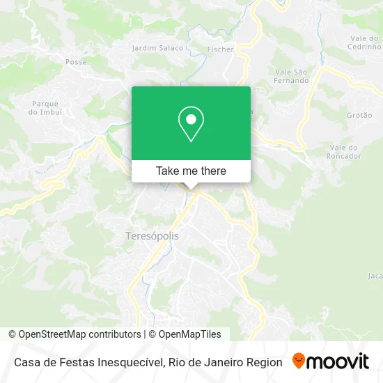 Casa de Festas Inesquecível map