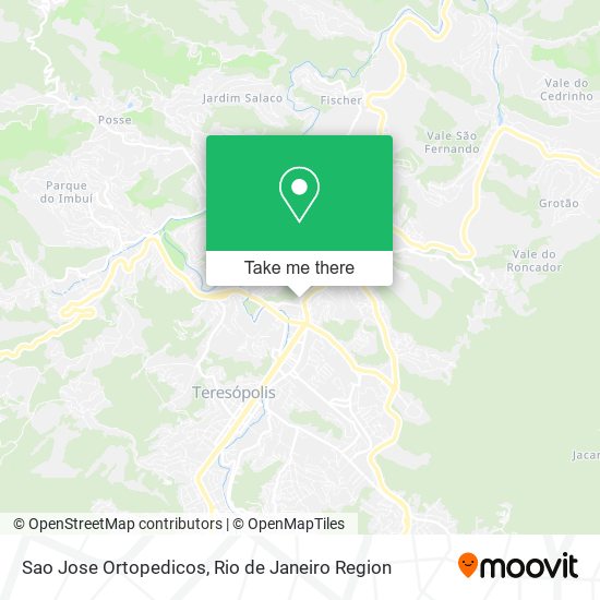 Sao Jose Ortopedicos map