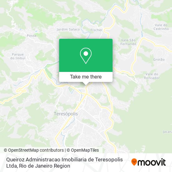 Queiroz Administracao Imobiliaria de Teresopolis Ltda map