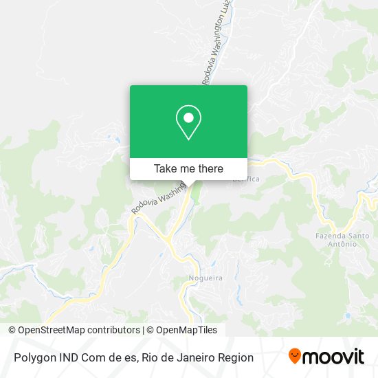 Polygon IND Com de es map