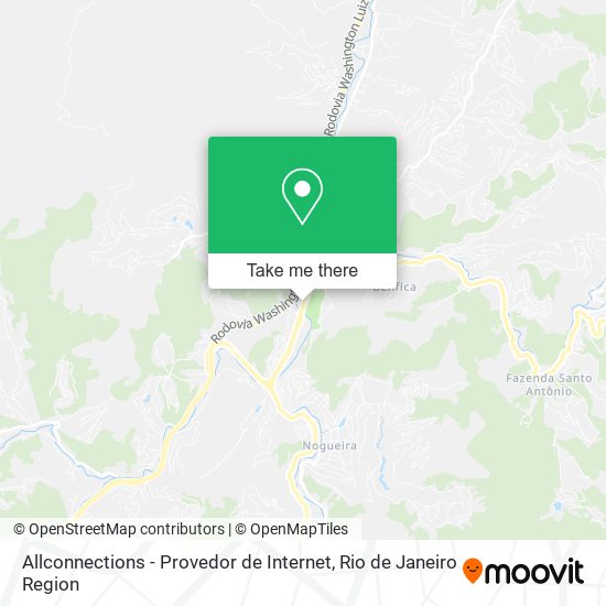Allconnections - Provedor de Internet map