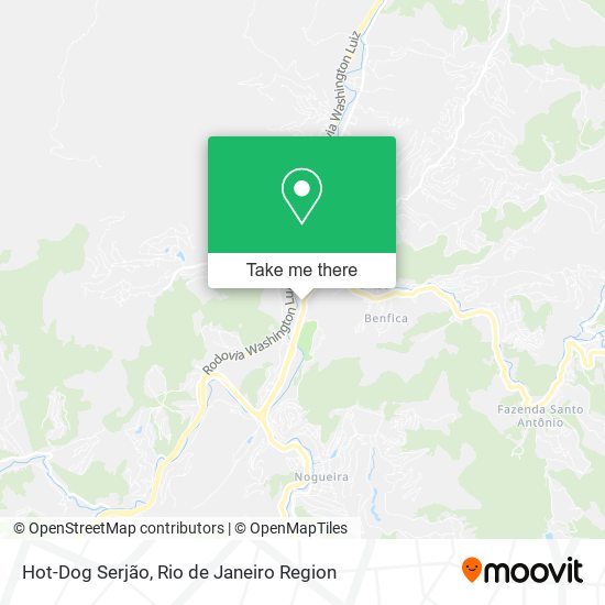 Hot-Dog Serjão map