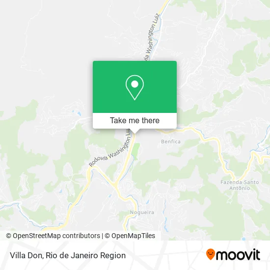 Villa Don map