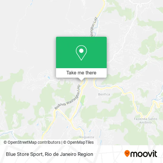 Blue Store Sport map