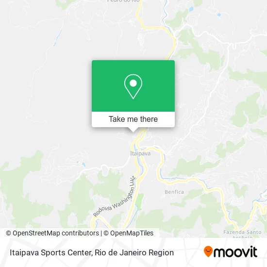 Itaipava Sports Center map