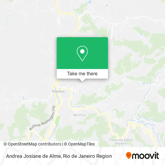 Andrea Josiane de Alme map