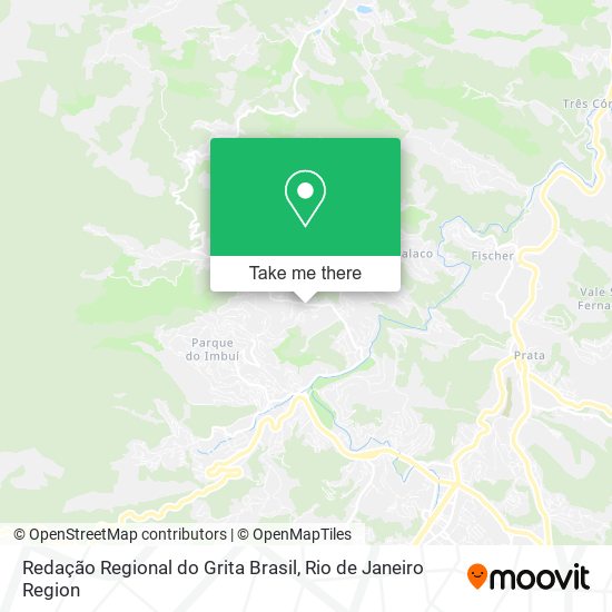 Redação Regional do Grita Brasil map