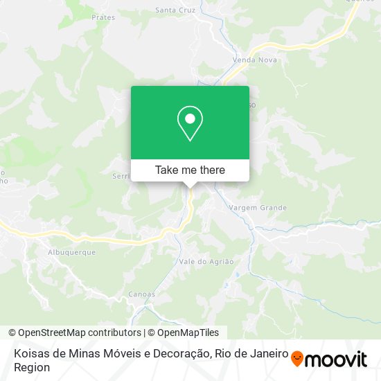 Koisas de Minas Móveis e Decoração map