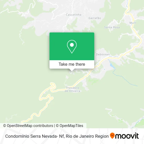 Condomínio Serra Nevada- Nf map