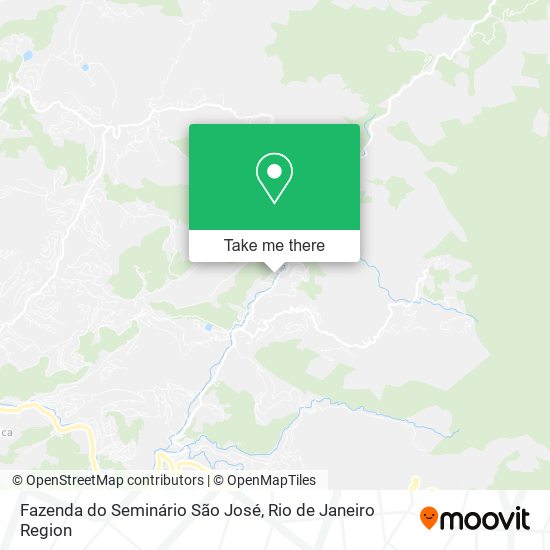 Fazenda do Seminário São José map