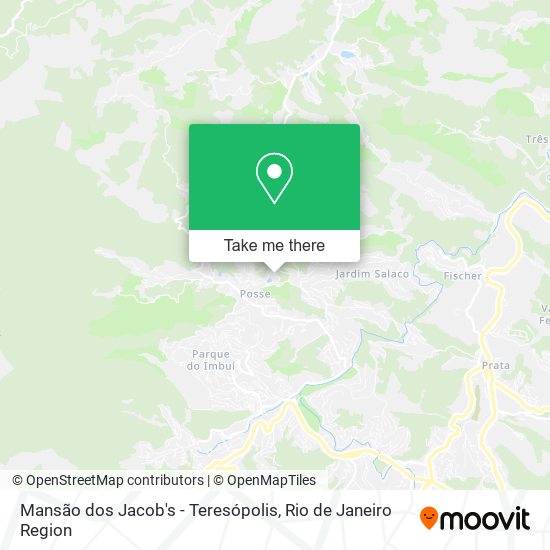 Mansão dos Jacob's - Teresópolis map
