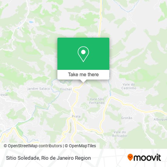 Sítio Soledade map