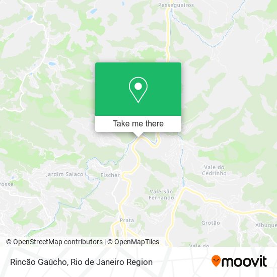 Rincão Gaúcho map