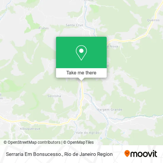 Serraria Em Bonsucesso. map