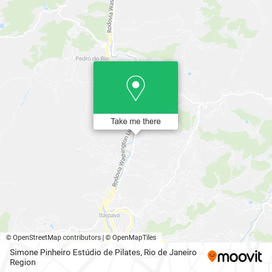 Simone Pinheiro Estúdio de Pilates map