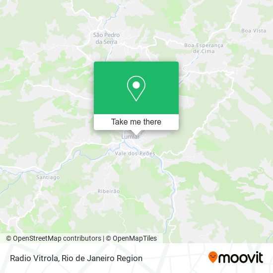 Mapa Radio Vitrola