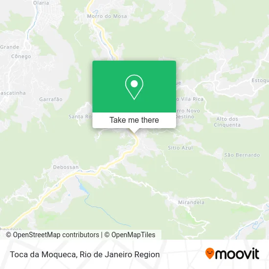 Toca da Moqueca map