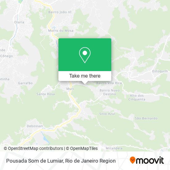 Pousada Som de Lumiar map