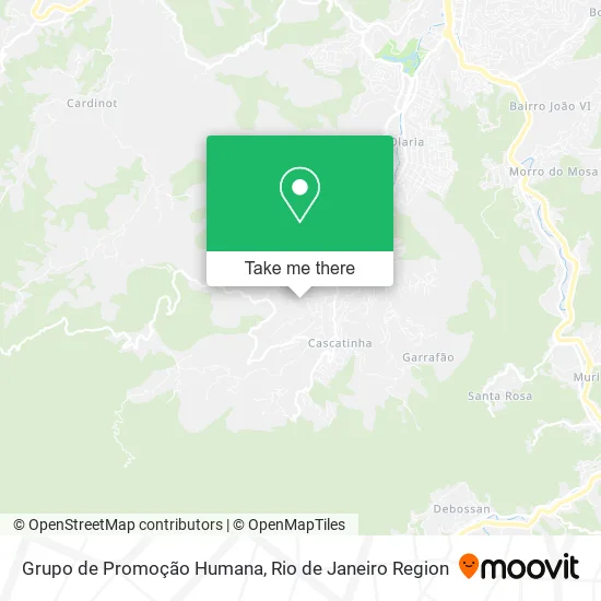 Grupo de Promoção Humana map