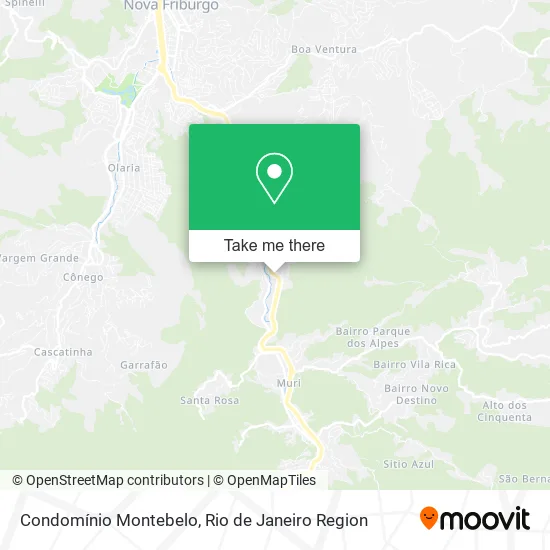 Condomínio Montebelo map