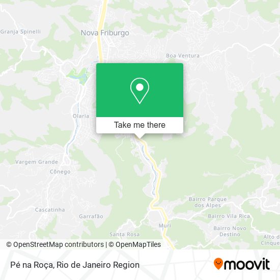 Pé na Roça map