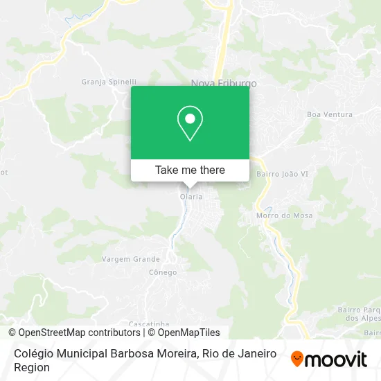 Colégio Municipal Barbosa Moreira map