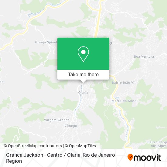 Mapa Gráfica Jackson - Centro / Olaria