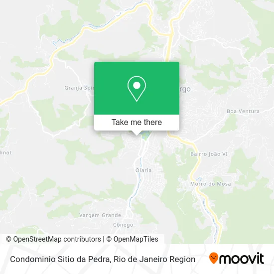 Condominio Sitio da Pedra map