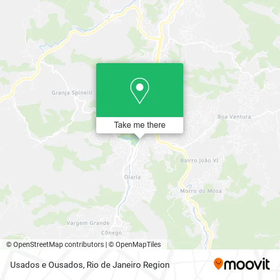 Usados e Ousados map