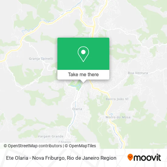 Ete Olaria - Nova Friburgo map