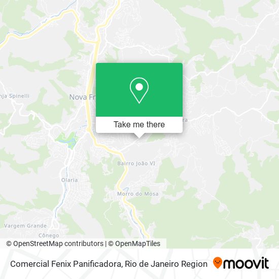 Mapa Comercial Fenix Panificadora