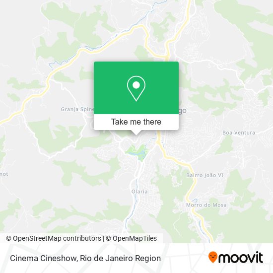 Cinema Cineshow map