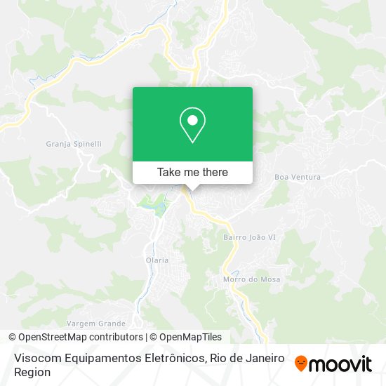 Visocom Equipamentos Eletrônicos map