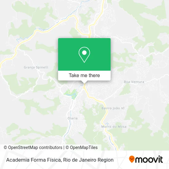 Academia Forma Física map