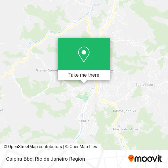 Caipira Bbq map