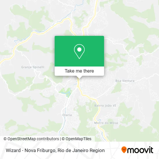 Wizard - Nova Friburgo map