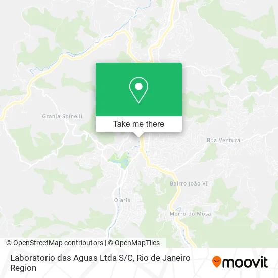 Laboratorio das Aguas Ltda S/C map