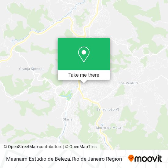 Maanaim Estúdio de Beleza map