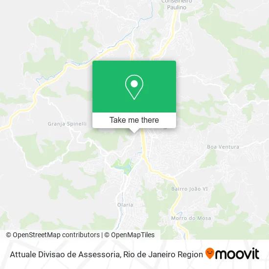 Attuale Divisao de Assessoria map