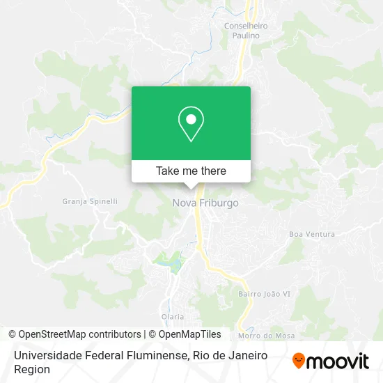 Universidade Federal Fluminense map
