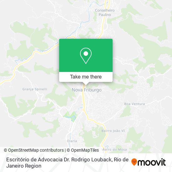 Escritório de Advocacia Dr. Rodrigo Louback map
