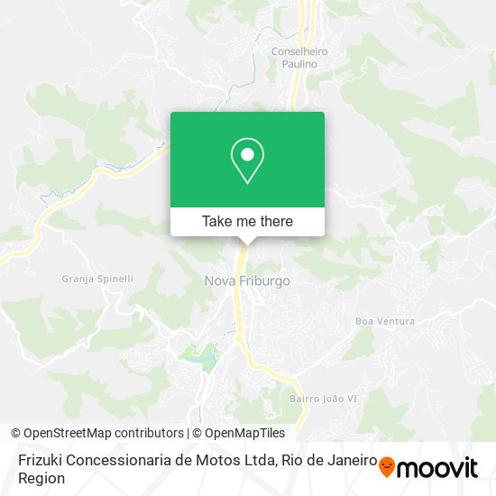 Frizuki Concessionaria de Motos Ltda map