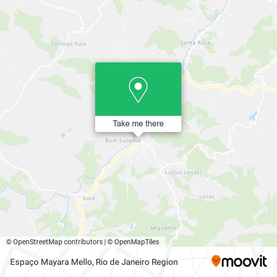 Espaço Mayara Mello map