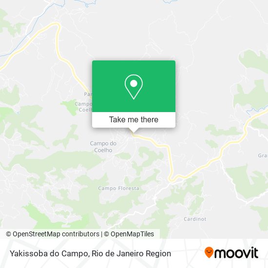 Yakissoba do Campo map