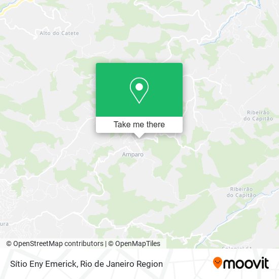 Sítio Eny Emerick map