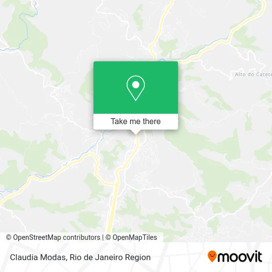 Claudia Modas map
