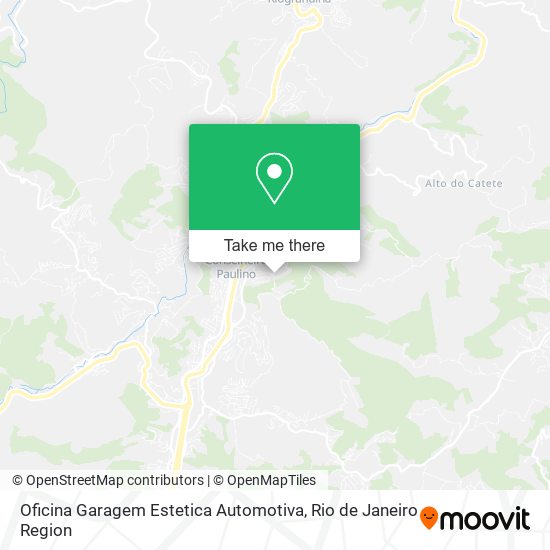 Oficina Garagem Estetica Automotiva map