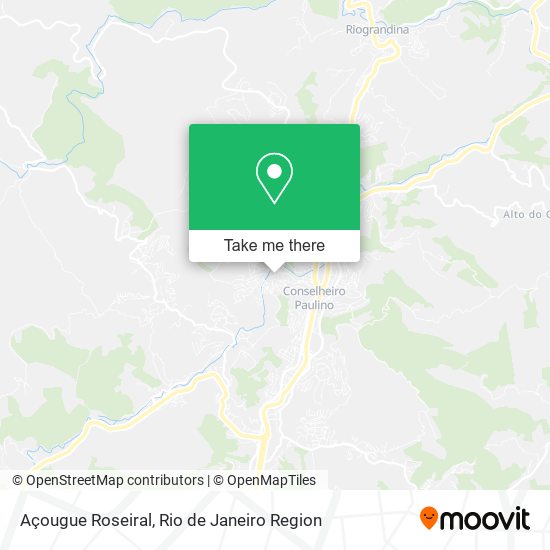 Açougue Roseiral map