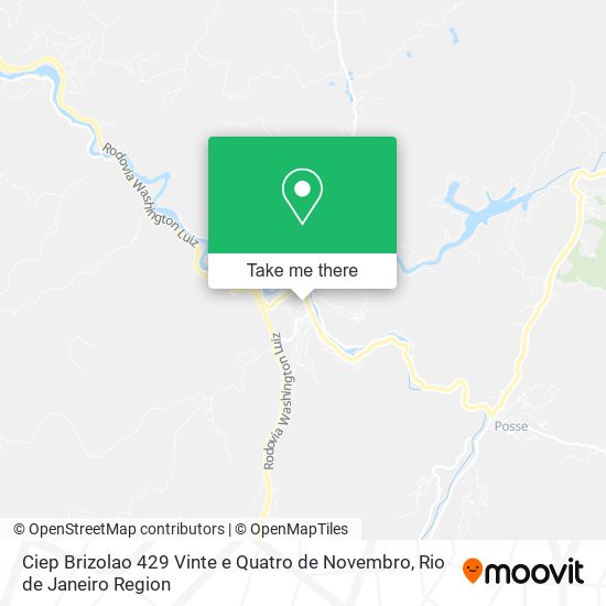 Ciep Brizolao 429 Vinte e Quatro de Novembro map